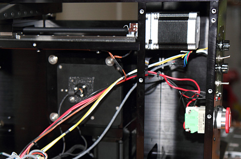 Крепление оси А изнутри